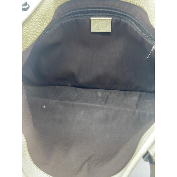 Gucci Logo Canvas Tote/Shoulder Bag - Picture 7 of 12
